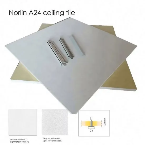 Acoustic High-Density Fiberglass Ceiling Tiles for Decor